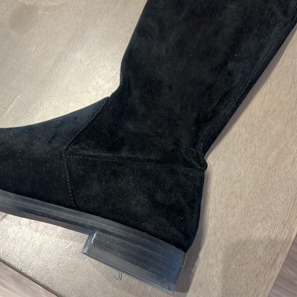 Stuart Weitzman over the knee lowland suede boot black - Picture 6 of 6